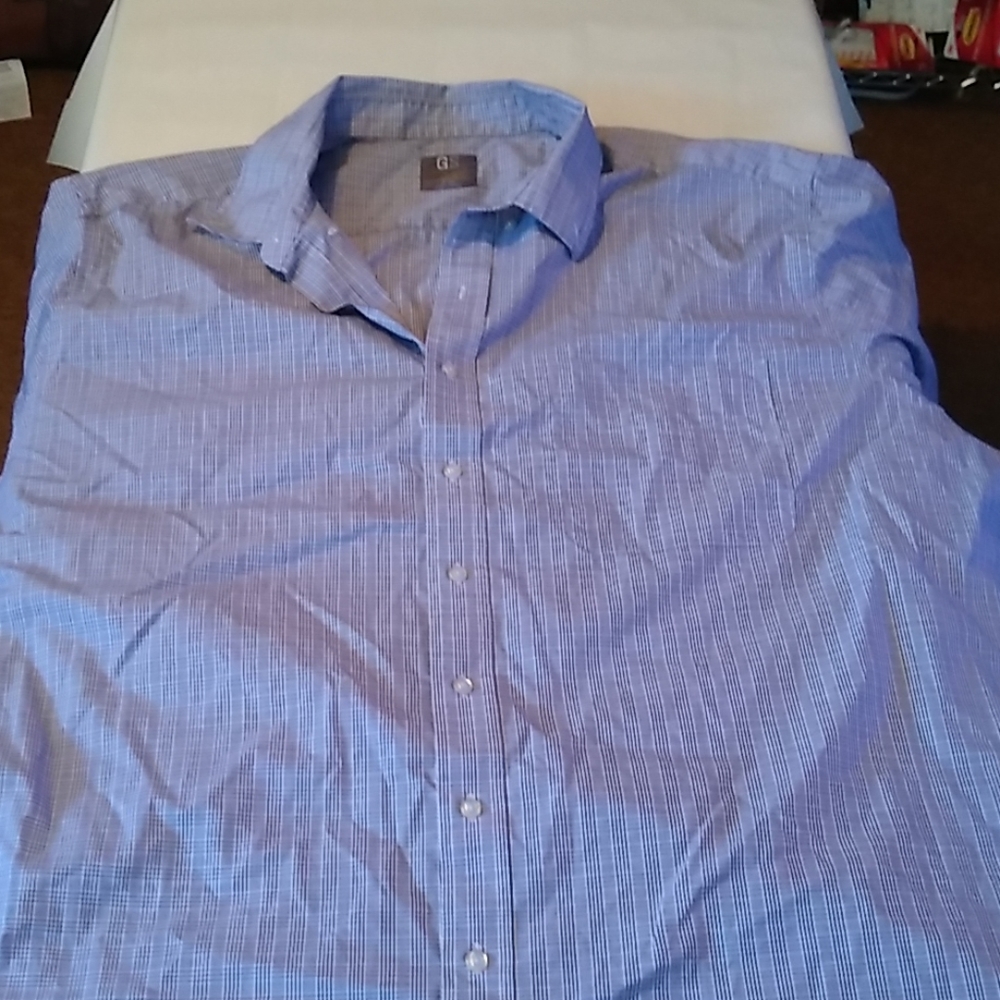 GS button down collared shirt